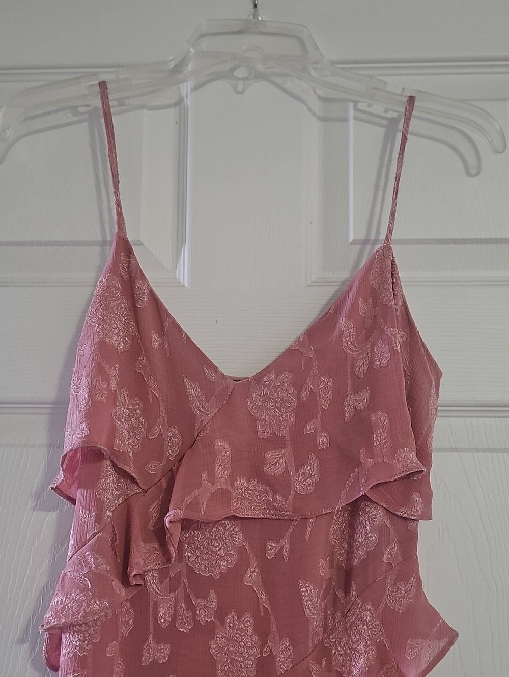 Zara Ruffle Slip Dress - Picture 6 of 11